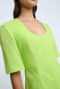 Bora Box Sleeve Mini Dress | Final Sale - Sunny Lime