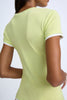 Double Hem Fitted Tee | Final Sale - Primrose Ivory