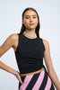 Evia Stripe Mini Skirt | Final Sale - Candy Black Pink