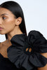 Frances Flora Mini Dress | Final Sale - Black