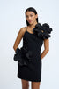 Frances Flora Mini Dress | Final Sale - Black