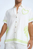 Love Palm Shirt | Final Sale - Ivory Green
