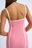 Nautilus Swirl Knit Midi Dress | Final Sale - Pink Ivory