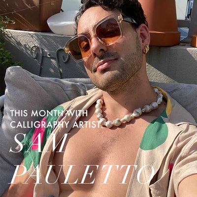 THIS MONTH WITH SAM PAULETTO.