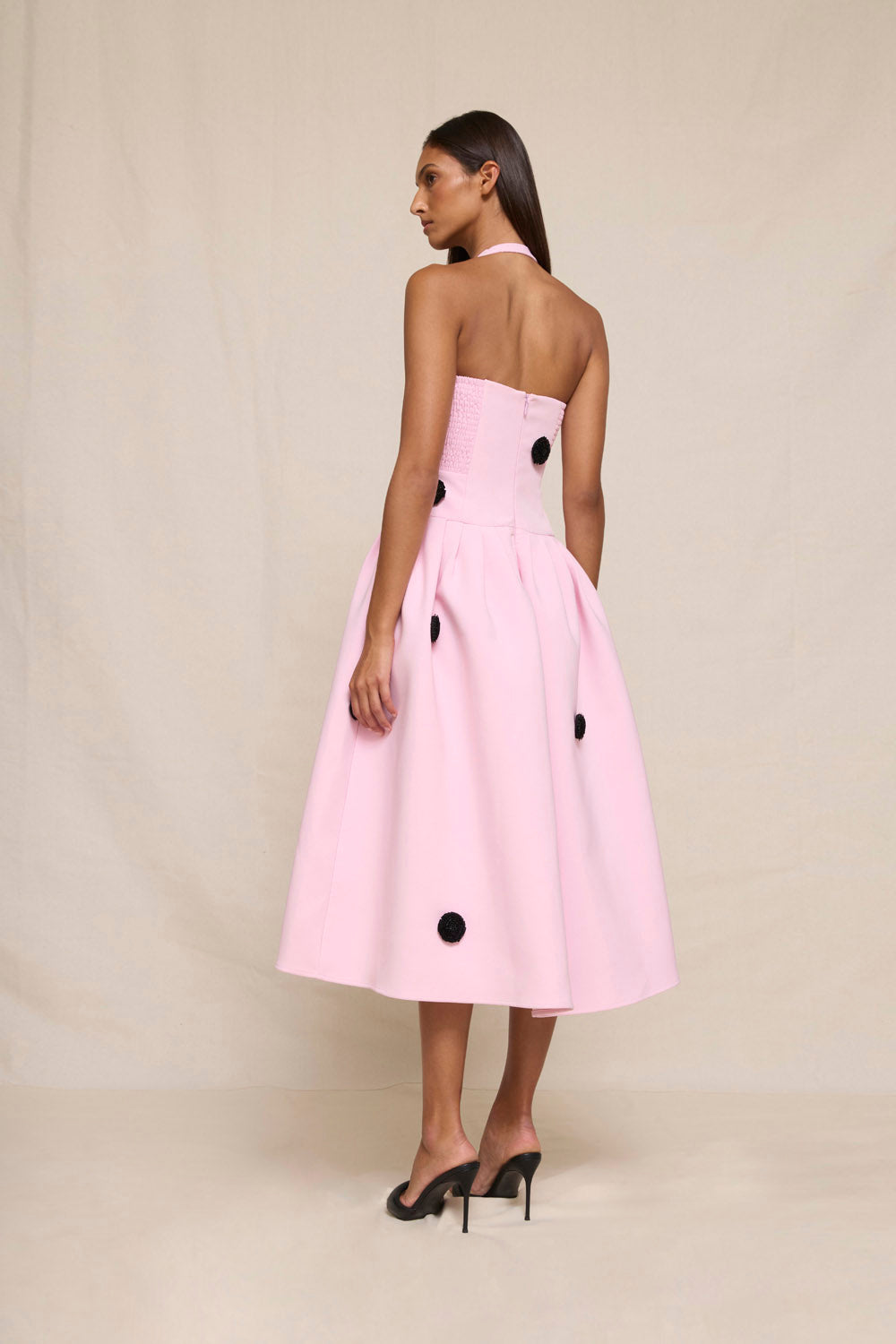 by johnny dress pink By Johnny Hot Pink Dress Cut out maxi dress. More