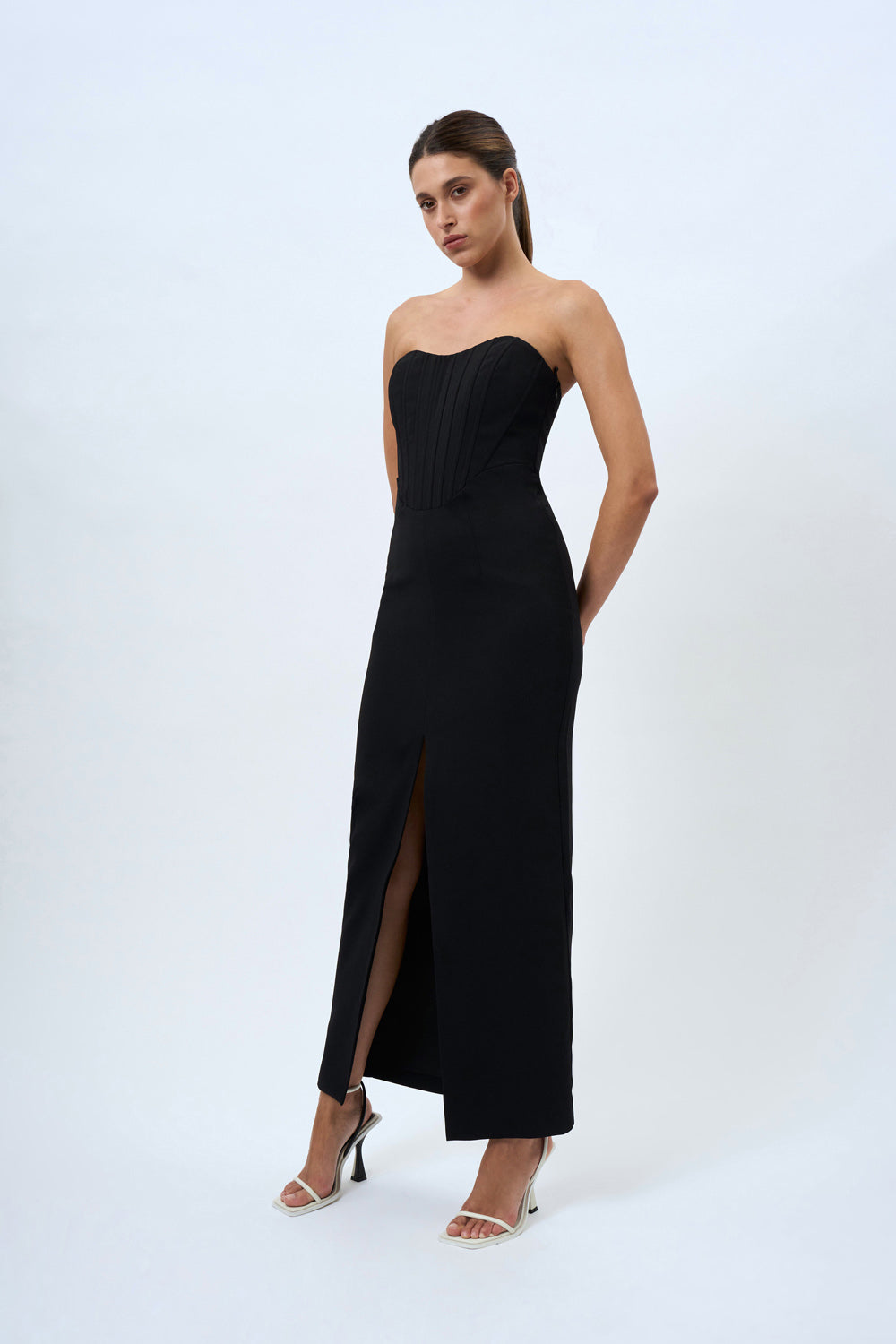 Delphine Strapless Corset Dress