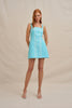 Oasis Shift Mini Dress - Aqua