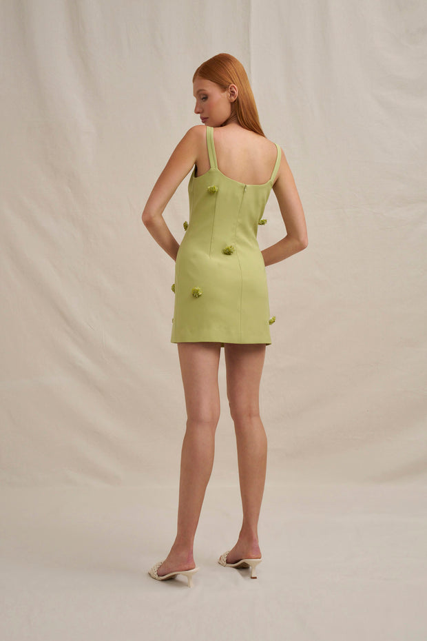 Everjade Mini Dress - Green