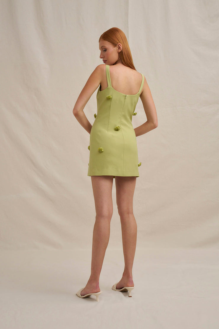Everjade Mini Dress - Green