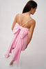 Marilyn Bow Back Mini Dress | Final Sale - Pink