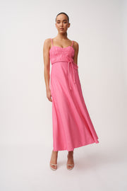 Marielle Panel Dress- Pink