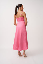 Marielle Panel Dress- Pink