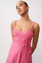 Marielle Panel Dress- Pink