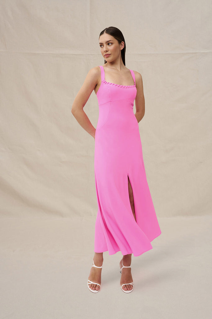 madison pink dress Madison" dress bright pink Meet Me There