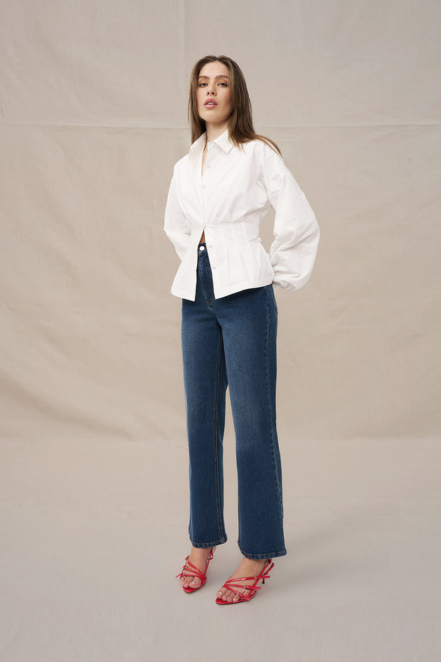 Belinda Blouse Top - Ivory