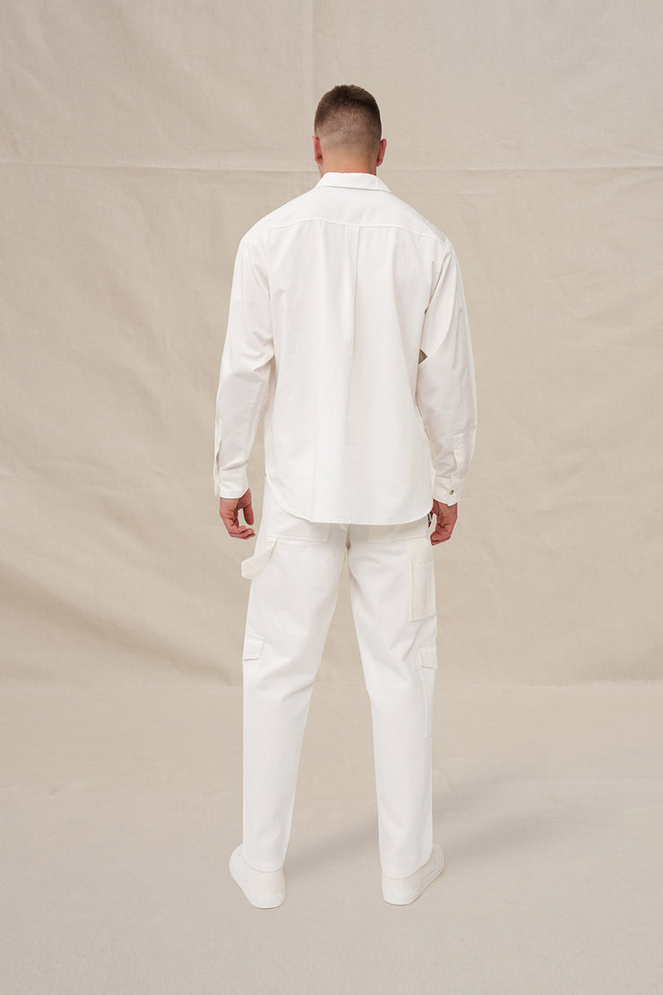 Bowie Broderie Shirt | Final Sale - Ivory