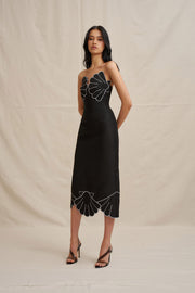 Kimora Shell Midi Dress