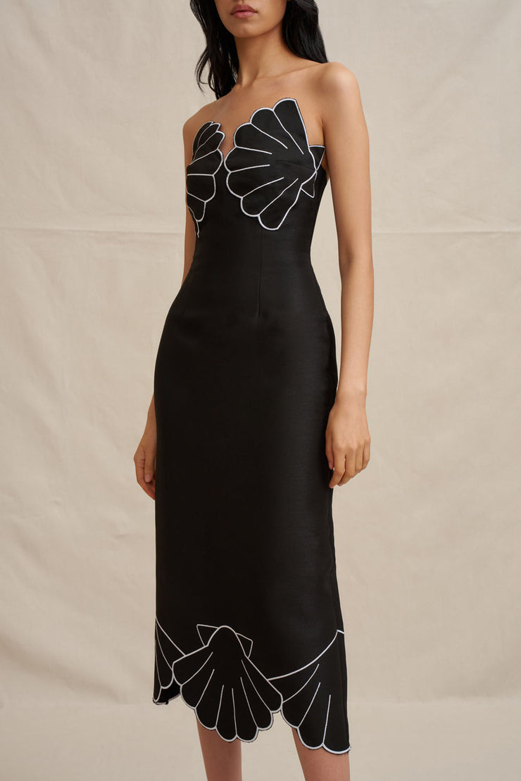 Kimora Shell Midi Dress