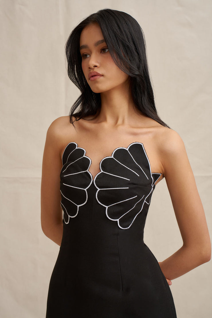 Kimora Shell Midi Dress