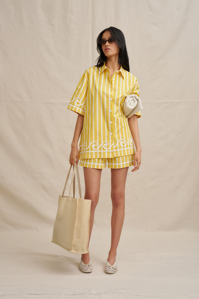 Reese Stripe Sun Shirt