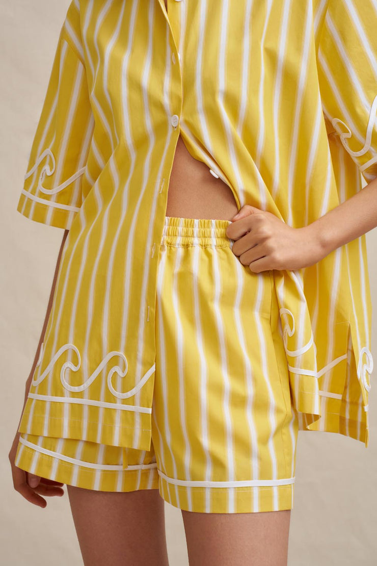 Reese Stripe Sun Shirt