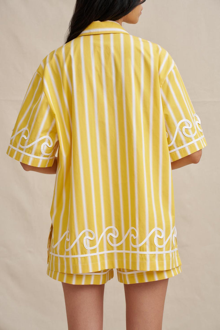 Reese Stripe Sun Shirt