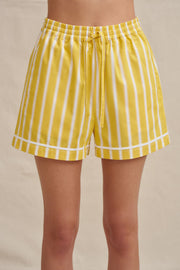 Reese Stripe Mini Short