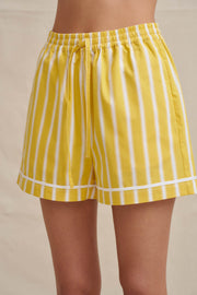 Reese Stripe Mini Short