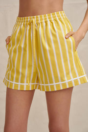 Reese Stripe Mini Short