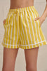 Reese Stripe Mini Short
