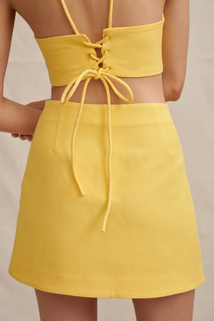 Limoncello Mini Skirt