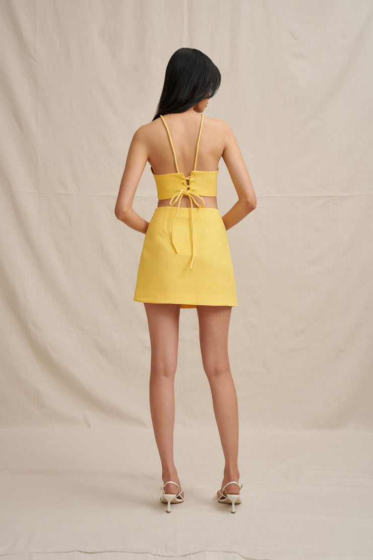 Limoncello Mini Skirt