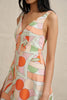 Bloomtide Maxi Dress - Multi Green Peach