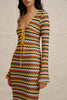 Fontana Tie Sheer Ankle Dress