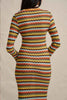 Fontana Tie Sheer Ankle Dress