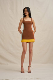 Nadia Block Mini Dress