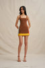 Nadia Block Mini Dress