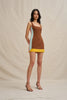 Nadia Block Mini Dress