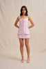 Paradise Lace Up Camisole - Ivory Lilac