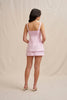 Paradise Lace Up Camisole - Ivory Lilac