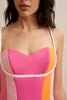 Pink Palette Mini Shift Dress - Multi Pink
