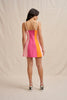 Pink Palette Mini Shift Dress - Multi Pink