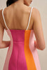 Pink Palette Mini Shift Dress - Multi Pink