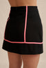 Basia Multi Pipe Bodice - Black
