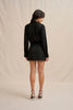 Margot Mini Shirt Dress - Black