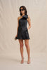 The Bow Mini Dress - Black
