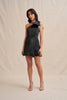 The Bow Mini Dress - Black