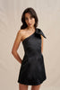 The Bow Mini Dress - Black