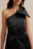 The Bow Mini Dress - Black