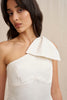 The Bow Mini Dress - Ivory